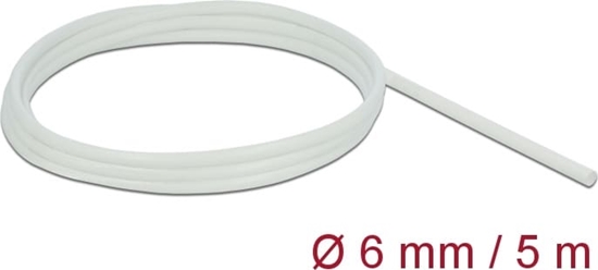 Изображение Delock Fiberglass Sleeving 5 m x 6 mm white