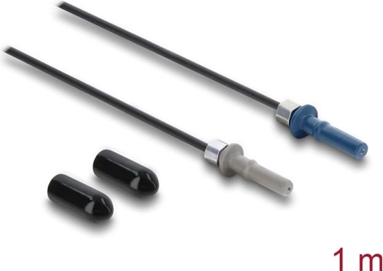 Изображение Delock Fibre Optic Plastic POF Cable HFBR 4501-4511Z Simplex male to Simplex male 1 m