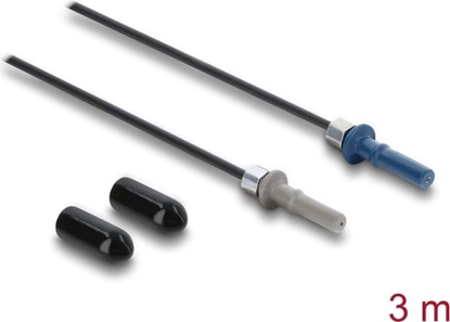 Изображение Delock Fibre Optic Plastic POF Cable HFBR 4501-4511Z Simplex male to Simplex male 3 m