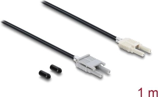 Изображение Delock Fibre Optic Plastic POF Cable HFBR 4506-4516Z Duplex male to Duplex male 1 m