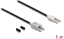 Изображение Delock Fibre Optic Plastic POF Cable HFBR 4506-4516Z Duplex male to Duplex male 1 m