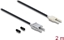 Picture of Delock Fibre Optic Plastic POF Cable HFBR 4506-4516Z Duplex male to Duplex male 2 m