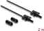 Изображение Delock Fibre Optic Plastic POF Cable HFBR 4532-4532Z Simplex male to Simplex male 2 m