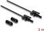 Изображение Delock Fibre Optic Plastic POF Cable HFBR 4532-4532Z Simplex male to Simplex male 3 m