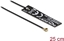 Picture of Delock GNSS BEIDOU GALILEO GLONASS GPS L1 L2 L5 Antenna I-PEX Inc., MHF® I compatible plug 0 - 2 dBi omnidirectional FPC