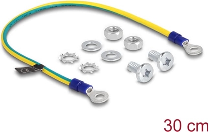 Изображение Delock Grounding Kit for network cabinet 30 cm