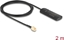 Picture of Delock GSM UMTS LTE WLAN 2.4 GHz Antenna SMA plug 2 dBi omnidirectional fixed black self-adhesive