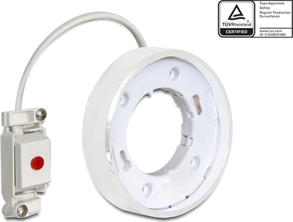 Изображение Delock GX53 surface mount base round type F white