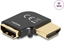 Picture of Delock HDMI Adapter male to female 90° left angled 8K 60 Hz metal