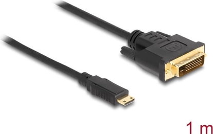 Picture of Delock HDMI cable Mini-C male > DVI 24+1 male 1 m