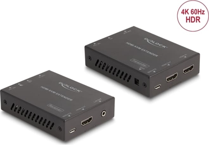 Picture of Delock HDMI KVM Extender Set over Cat.6 Cable 4K 60 Hz 70 m
