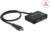 Picture of Delock HDMI Splitter 1 x HDMI in > 2 x HDMI out 4K 30 Hz