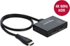 Picture of Delock HDMI Splitter 1 x HDMI in > 2 x HDMI out 4K 60 Hz