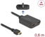 Picture of Delock HDMI Splitter 1 x HDMI in to 2 x HDMI out 4K 60 Hz with downscaler