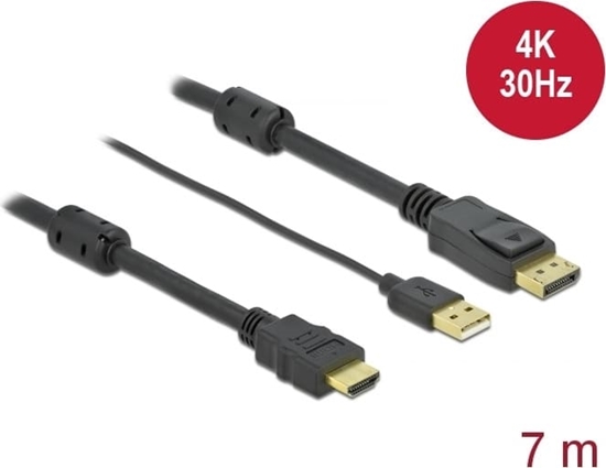 Picture of Delock HDMI to DisplayPort cable 4K 30 Hz 7 m