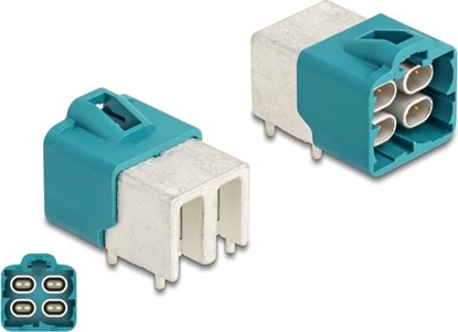 Picture of Delock HDMTD quad plug angled for PCB