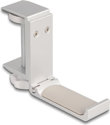 Picture of Delock Headphone Holder adjustable for desk mounting aluminium silver