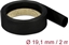 Picture of Delock Heat Shrink Tube 2 m x 19.1 mm Shrinkage Ratio 4:1 black