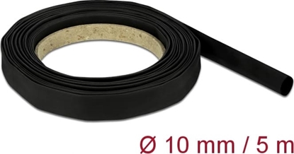 Picture of Delock Heat Shrink Tube 5 m x 10 mm black