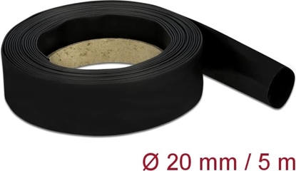 Picture of Delock Heat Shrink Tube 5 m x 20 mm black