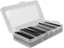 Picture of Delock Heat shrink tube assortment box, dual wall with inside adhesive, shrinkage ratio 3:1 and 4:1, black 116 pieces