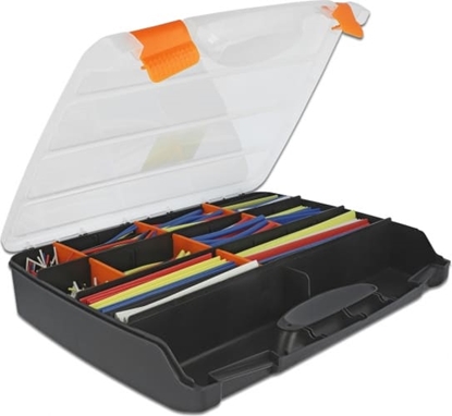 Picture of Delock Heat Shrink tube assortment case assorted colours 590 pieces
