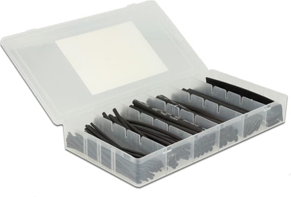 Picture of Delock Heat shrink tube box 100 pieces black