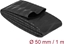 Picture of Delock Heat Shrink Tube X-pattern non-slip 1 m x 50 mm black