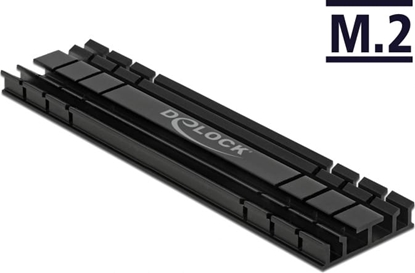 Picture of Delock Heat Sink flat 100 mm for M.2 module black