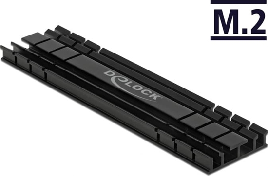 Picture of Delock Heat Sink flat 100 mm for M.2 module black
