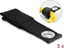 Picture of Delock Heavy-duty Hook-and-loop strap with fastening eye L 260 x W 38 mm black 5 pieces