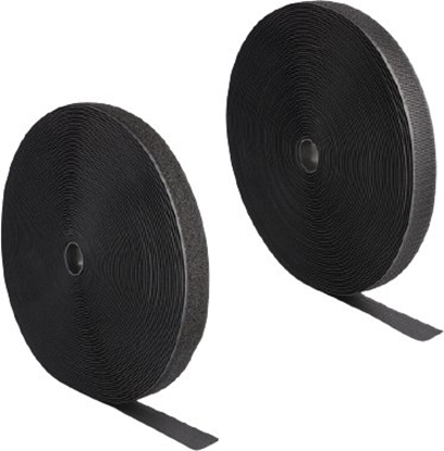 Picture of Delock Heavy-duty Hook-and-Loop tape L 25 m x W 25 mm black