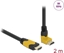 Picture of Delock High Speed HDMI cable male straight to male 90° upwards angled 48 Gbps 8K 60 Hz 2 m