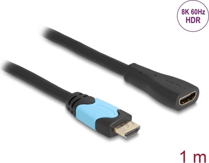 Picture of Delock High Speed HDMI extension cable 48 Gbps 8K 60 Hz 1 m