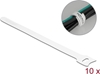 Изображение Delock Hook-and-loop cable tie L 200 x W 12 mm white 10 pieces