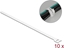 Изображение Delock Hook-and-loop cable tie L 300 x W 12 mm white 10 pieces