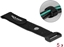 Изображение Delock Hook-and-loop cable tie with Loop and Fastening Eyelet L 190 x W 25 mm black 5 pieces