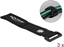 Picture of Delock Hook-and-loop cable tie with Loop and Fastening Eyelet L 280 x W 38 mm black 3 pieces