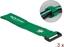 Изображение Delock Hook-and-loop cable tie with Loop and Fastening Eyelet L 280 x W 38 mm green 3 pieces