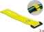 Picture of Delock Hook-and-loop cable tie with Loop and Fastening Eyelet L 280 x W 38 mm yellow 3 pieces