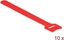 Picture of Delock Hook-and-loop fasteners L 150 mm x W 12 mm 10 pieces red
