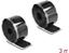 Picture of Delock Hook-and-loop pad on roll self-adhesive 45 x 50 mm - length 3 m black