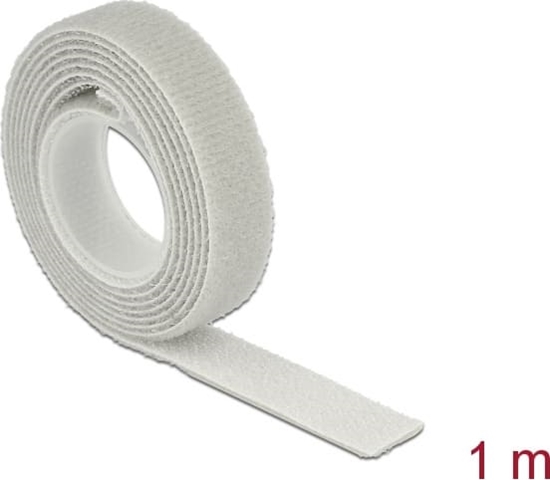 Picture of Delock Hook-and-loop tape on roll L 1 m x W 13 mm grey