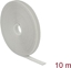 Attēls no Delock Hook-and-loop tape on roll L 10 m x W 13 mm grey