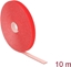 Attēls no Delock Hook-and-loop tape on roll L 10 m x W 13 mm red