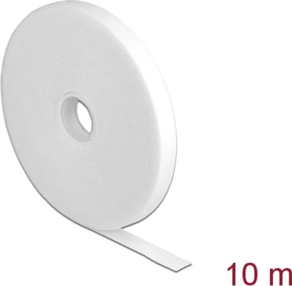 Picture of Delock Hook-and-loop tape on roll L 10 m x W 13 mm white