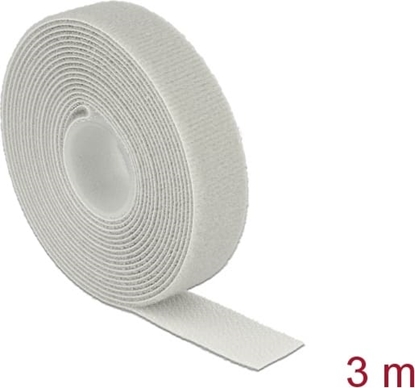 Picture of Delock Hook-and-loop tape on roll L 3 m x W 20 mm grey