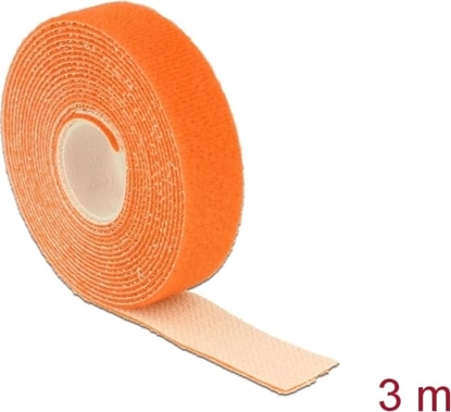 Picture of Delock Hook-and-loop tape on roll L 3 m x W 20 mm orange