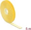 Picture of Delock Hook-and-loop tape on roll L 5 m x W 13 mm yellow