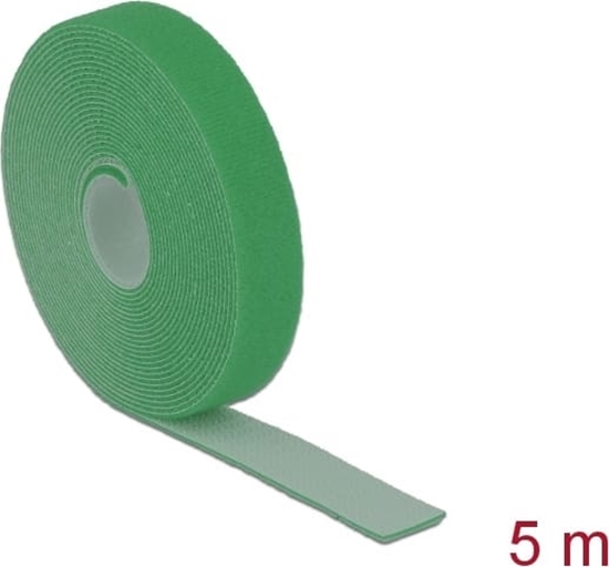Picture of Delock Hook-and-loop tape on roll L 5 m x W 20 mm green